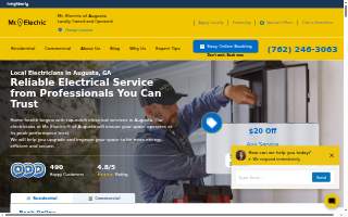 Mr. Electric of Augusta website