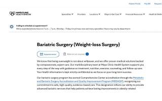 Bariatric Endoscopy Institute Gastroenterology & Weight Management website