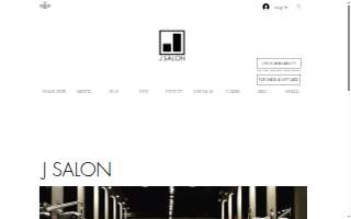 J Salon website