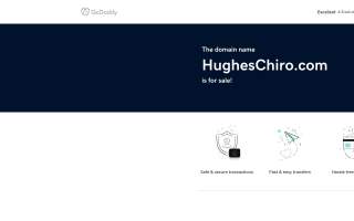 Hughes Chiropractic & Massage website