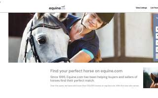 Equine Center @ Alpine Animal Hosptial website
