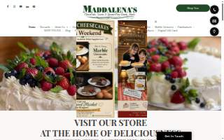 Maddalena's Catering and Banquets website
