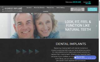 Midwest Implant Surgery Center website