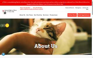 Animal Medical Clinic website