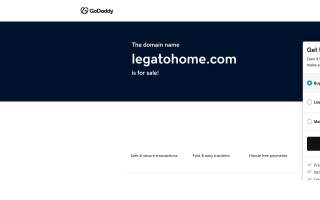 Legato Home website