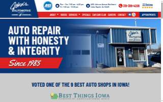 John's Automotive Service website