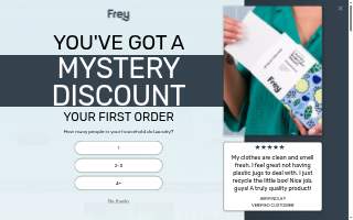 Frey Pet Hospital website