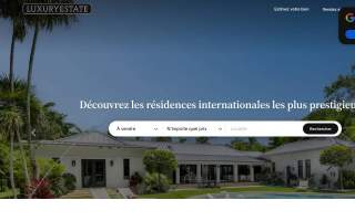 Luxury Air website