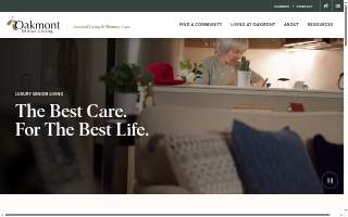 Oakmont of Beverly Hills website