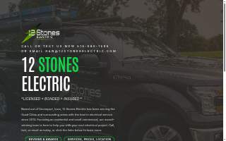 12 Stones Electric website