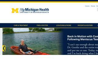 MyMichigan Emergency Department of Midland website