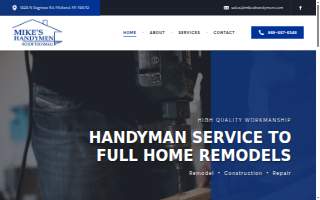 Mike's Handymen website