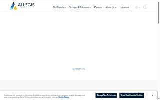 Allegis Financial Partners website