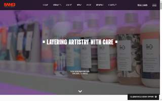 BANG! Salon website