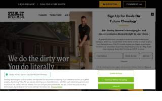Stanley Steemer website