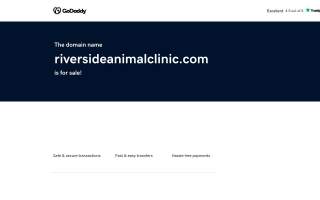 Riverside Animal Clinic website