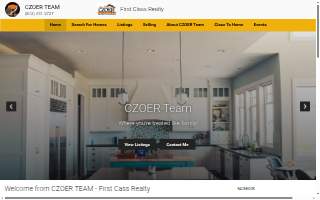 First Class Realty/Czoer Team website
