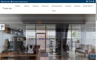 Blue Duck Hair Salon website