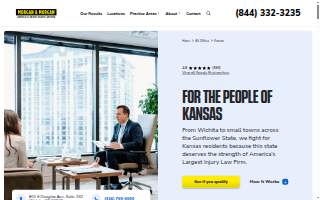 Morgan & Morgan of Wichita website