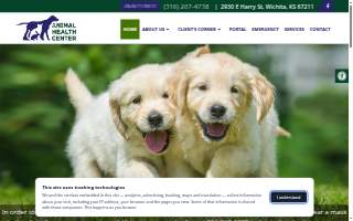 Animal Health Center website