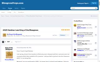 Bluegrass Tavern website