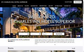 St. Charles Inn - Hotel Superior website
