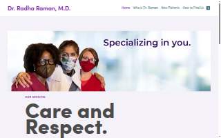Dr. Radha Raman website