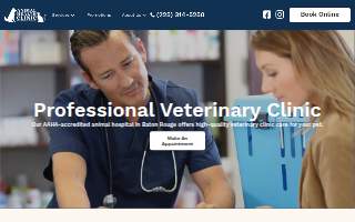 Animal Health Clinic website