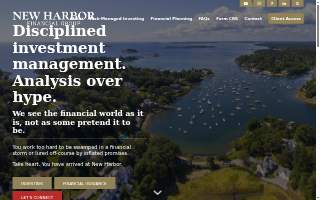 New Harbor Financial Group website