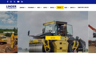 Linder's Auto Repair website