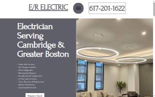 E/R Electric of Cambridge website