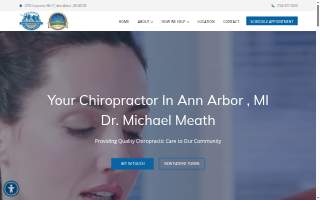 Ann Arbor Chiropractic Wellness Center website