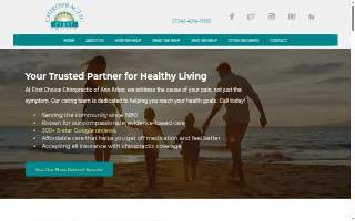 First Choice Chiropractic of Ann Arbor website