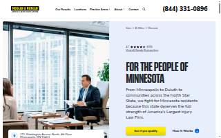Morgan & Morgan of Minneapolis website