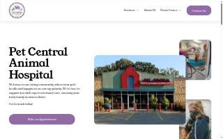 Pet Central Animal Hospital of Minneapolis website