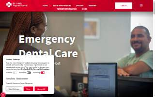 St Louis Emergency Dental Services website