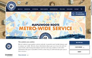 Maplewood Plumbing & Sewer, LLC. of Webster Groves website