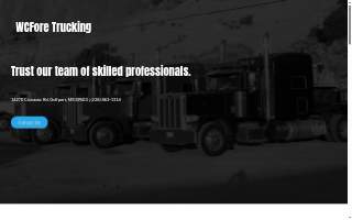 W C Fore Trucking website