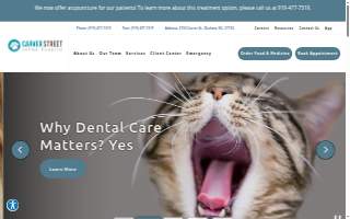Carver Street Animal Hospital website