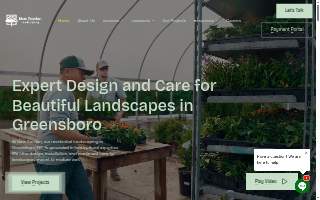 New Garden Landscaping & Nursery Inc website
