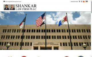 Shankar Law Firm PLLC of Fayetteville website