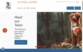 Bismarck Animal Clinic & Hospital website