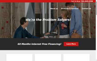 Bismarck Heating & Air Conditioning website