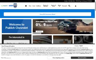 Puklich Chevrolet, INC. website