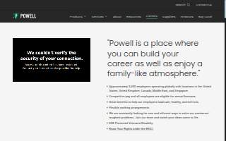 Powell L Thomas DC website