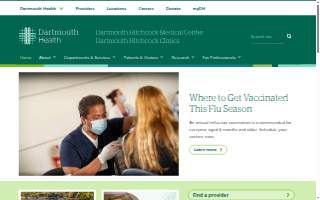 Dartmouth Hitchcock Clinics Nashua | Urgent Care website