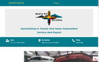 Santa Fe AutoTec website
