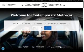 Contemporary Motorcar website