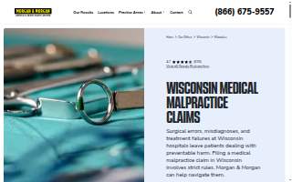 Morgan & Morgan of Milwaukee website