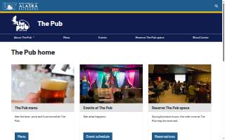 The Pub - UAF website